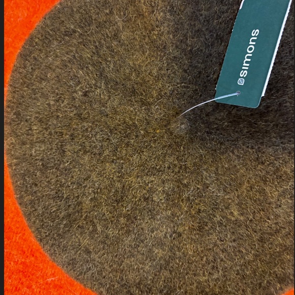 Alpaca and wool beret hat made in Italy NWT - Picture 3 of 7